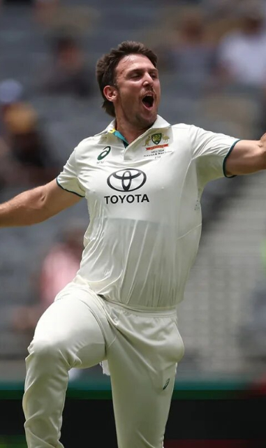 Mitchell Marsh claims Babar's wicket
